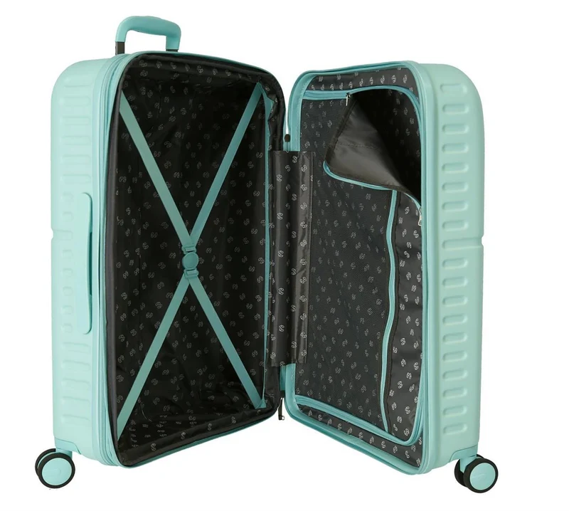 6619525 SET/2 TROLLEY ABS 55-70CM. 4R. PJL NEREA TURQUESA