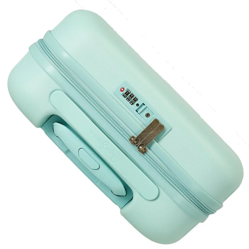 6619525 SET/2 TROLLEY ABS 55-70CM. 4R. PJL NEREA TURQUESA
