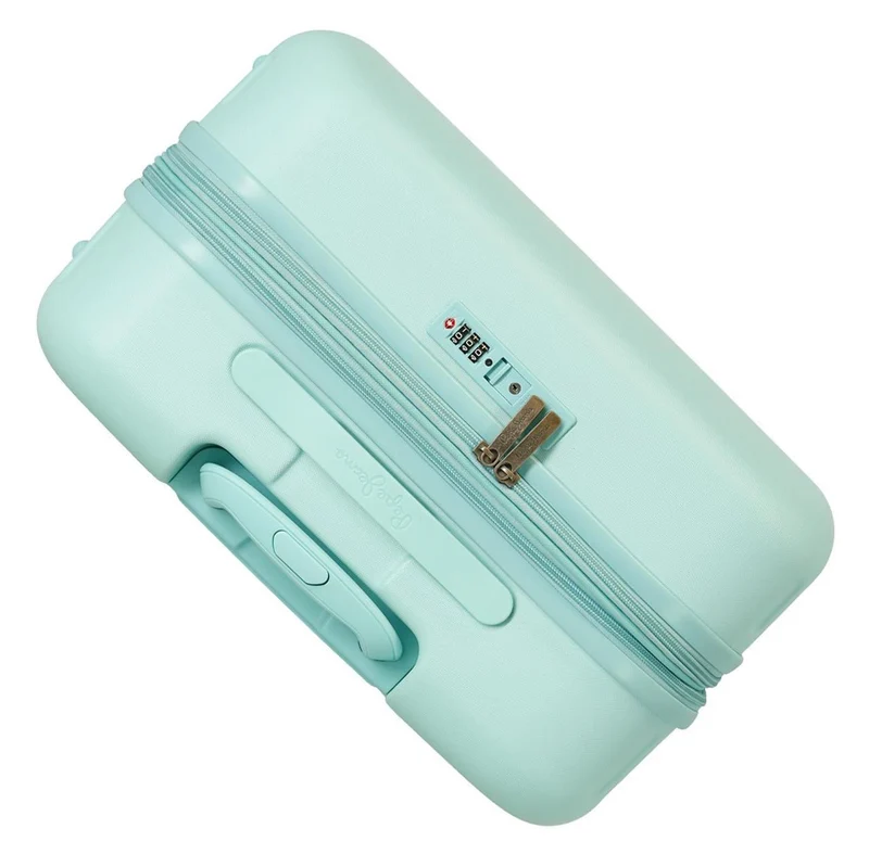 6619525 SET/2 TROLLEY ABS 55-70CM. 4R. PJL NEREA TURQUESA