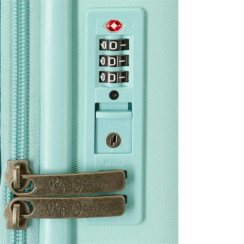 6619525 SET/2 TROLLEY ABS 55-70CM. 4R. PJL NEREA TURQUESA
