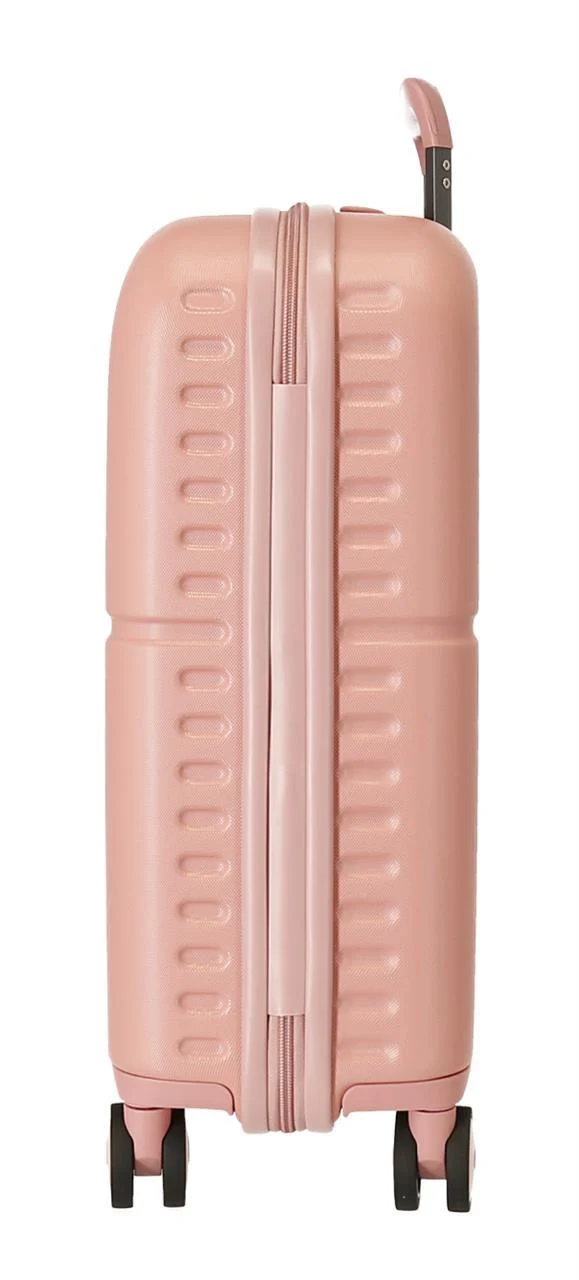 6439124 TROLLEY ABS 55CM. 4R. PJL LAILA ROSA CLARO