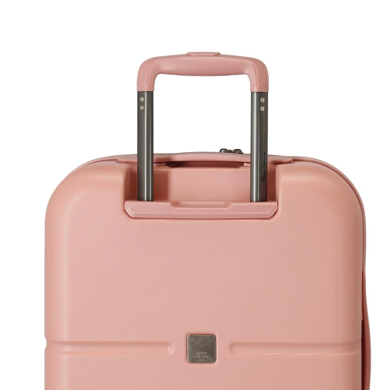 6439124 TROLLEY ABS 55CM. 4R. PJL LAILA ROSA CLARO