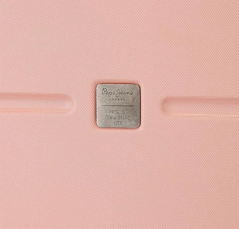 6439124 TROLLEY ABS 55CM. 4R. PJL LAILA ROSA CLARO