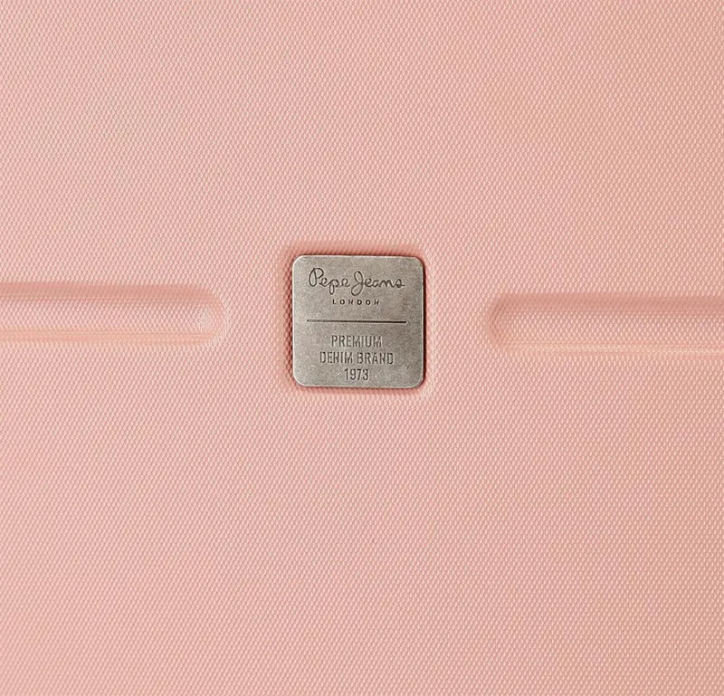 6438624 TROLLEY ABS 55CM. C/EXP. 4R. PJL LAILA ROSA CLARO