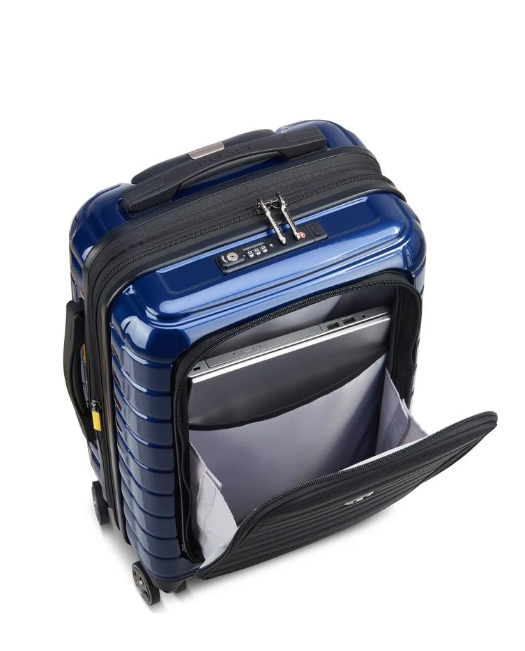 DELSEY SHADOW 5.0 TROLLEY CABINA EXPANDIBLE BUSINESS SOFT 55CM