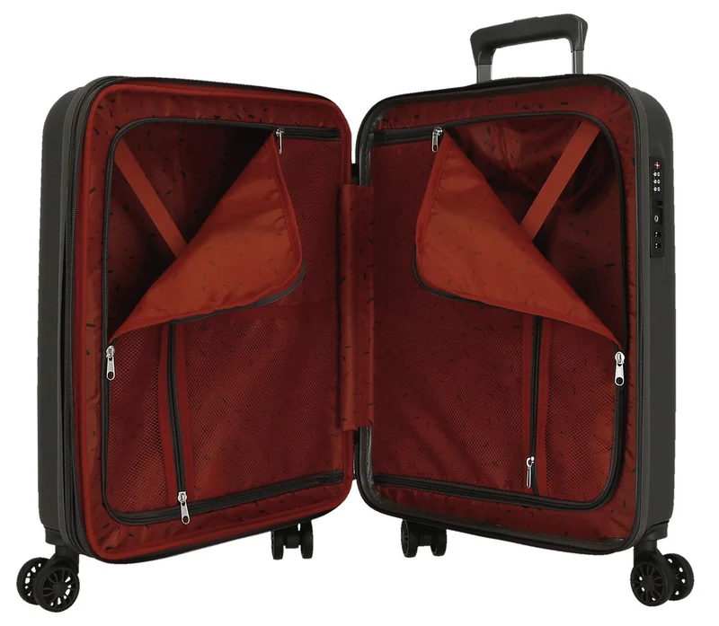 3518642 TROLLEY ABS 55CM.4R.C/EXP. MINNIE LINE ANTRACITA