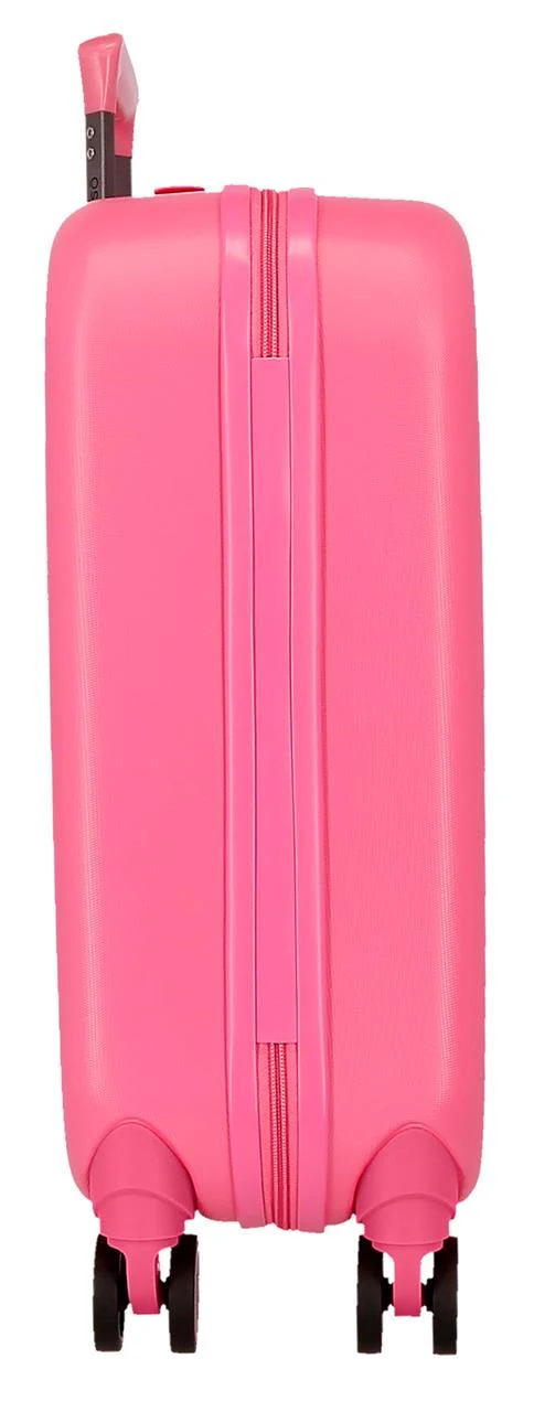3199145 TROLLEY ABS 55CM.4R.ENSO STITCH PLAYFUL FUCSIA