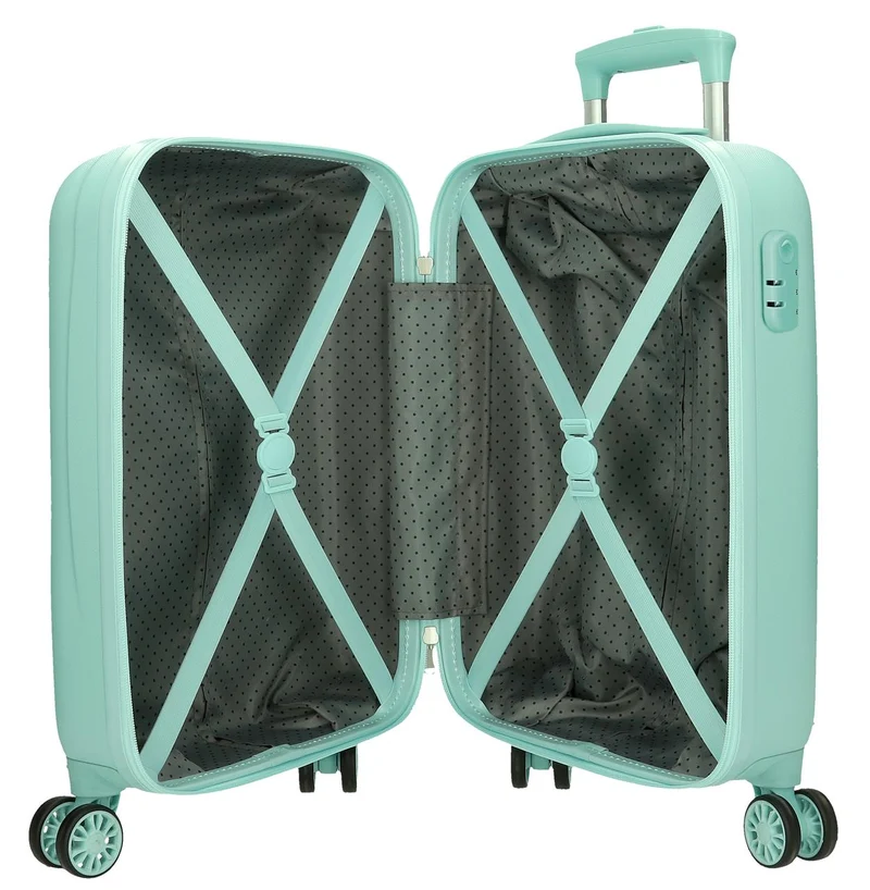 4011325 TROLLEY ABS 50CM. 4R. FROZEN FIND YOUR DESTINY TURQU