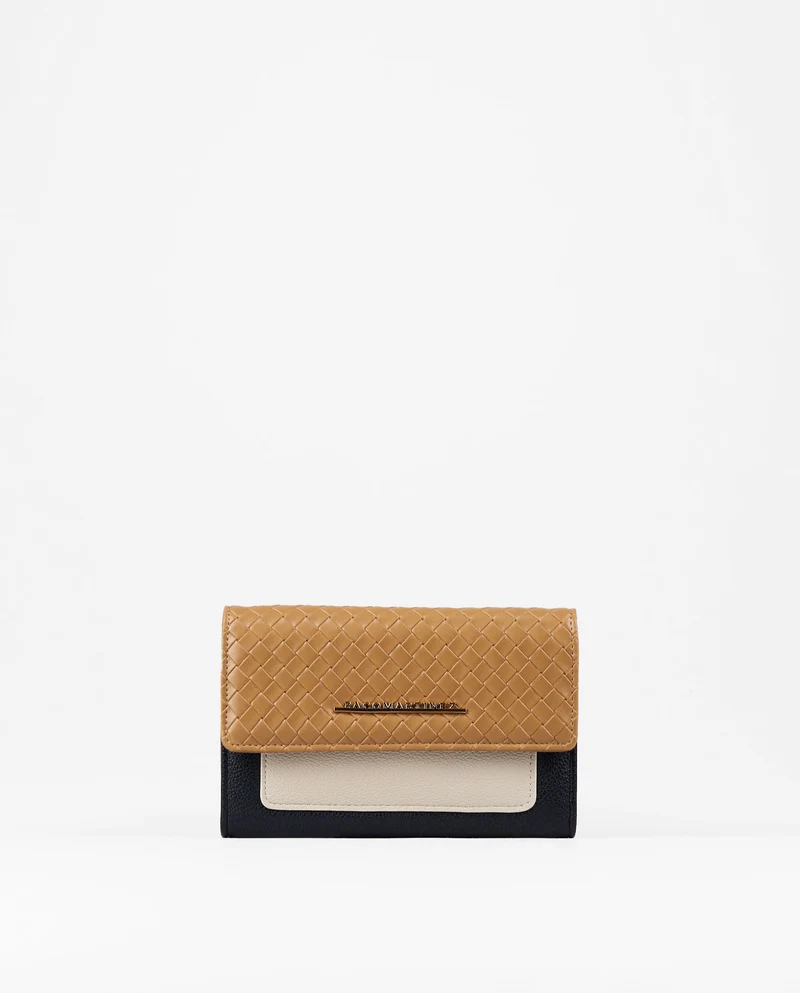 CARTERA COMBI TRENZADO