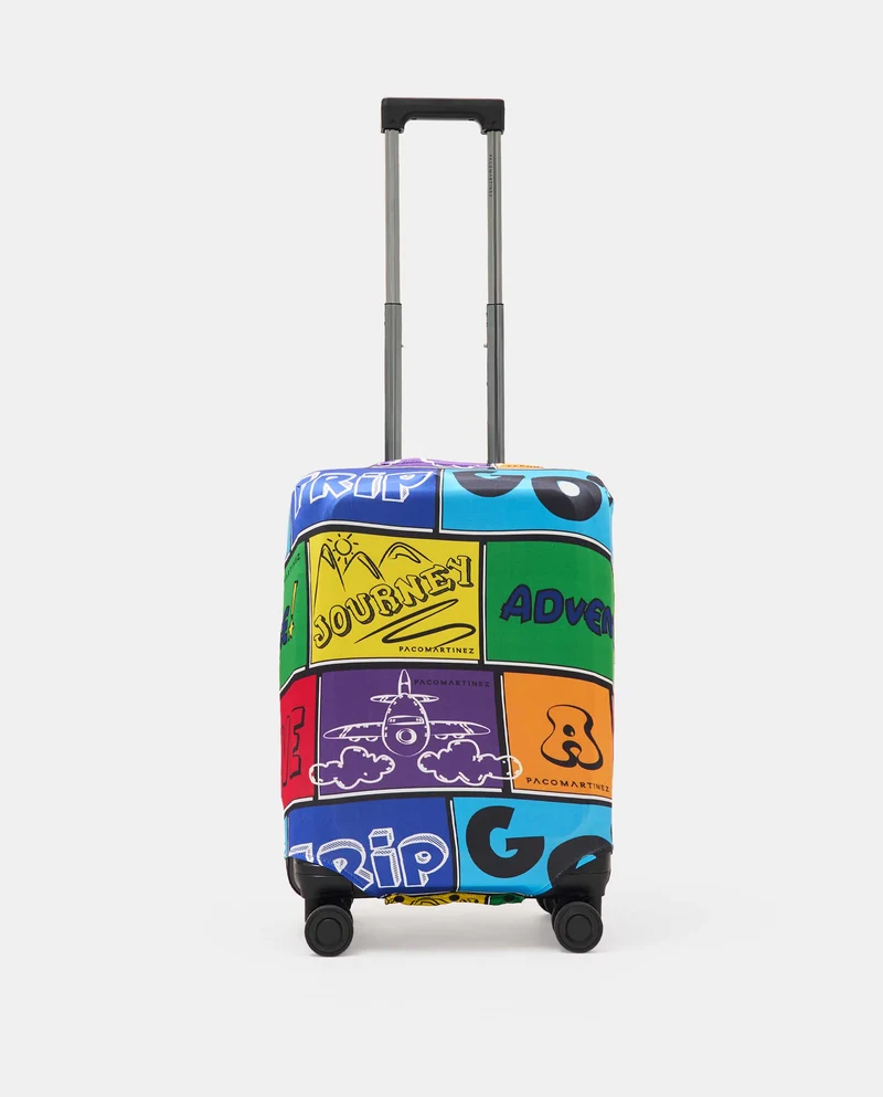 FUNDA MALETA CABINA LADRILLOS