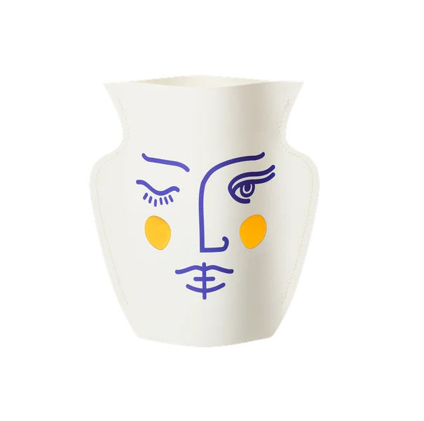 Mini Paper Vase (double Sided) Janus
