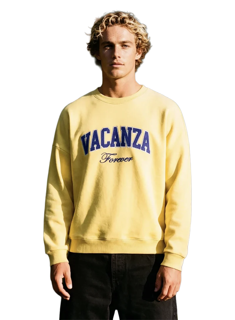 Sudadera Vacanza College