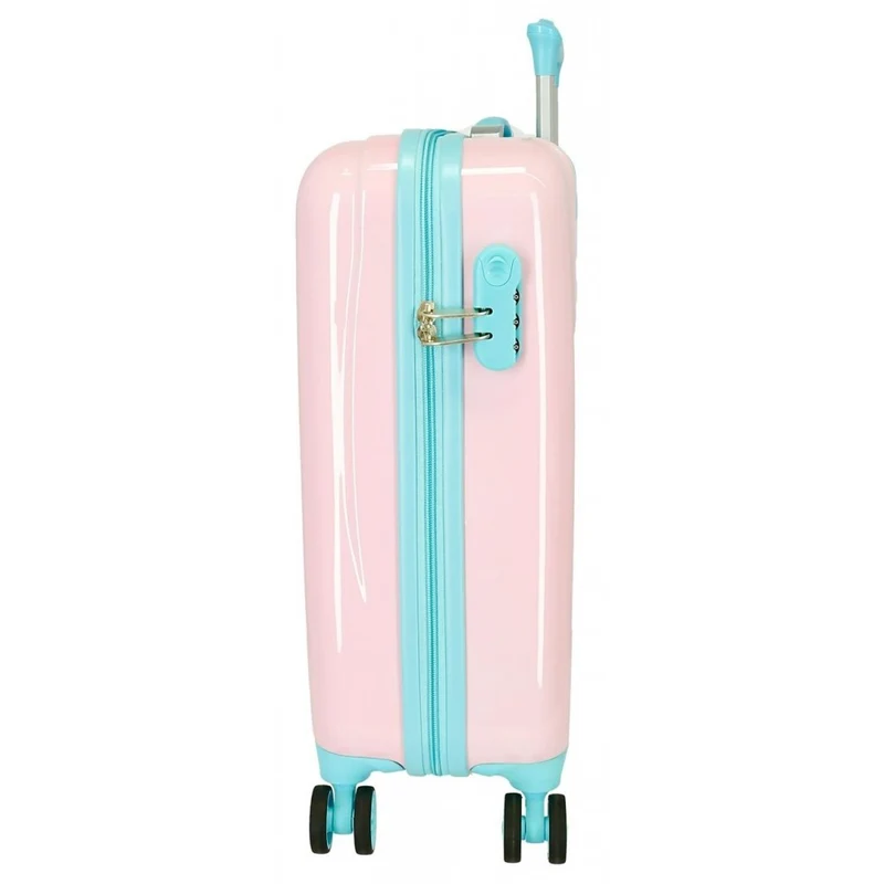 Maleta de Cabina Minnie Play all day rígida 55cm rosa claro
