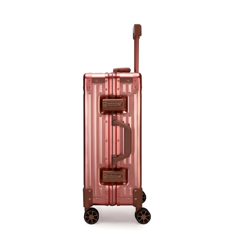 GREENWICH Maleta 100% ALUMINIO Praga Mediana 66.5cm