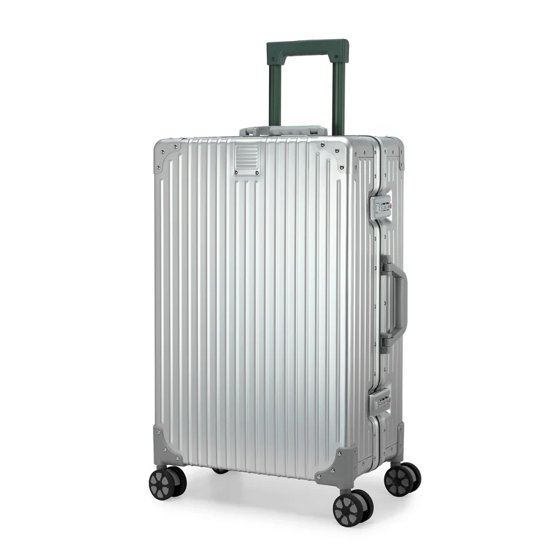GREENWICH Maleta 100% ALUMINIO Praga Mediana 66.5cm