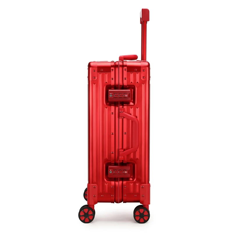 GREENWICH Maleta 100% ALUMINIO Praga Mediana 66.5cm