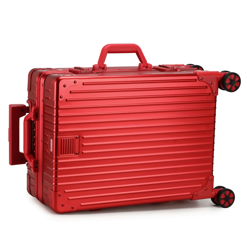 GREENWICH Maleta 100% ALUMINIO Praga Mediana 66.5cm