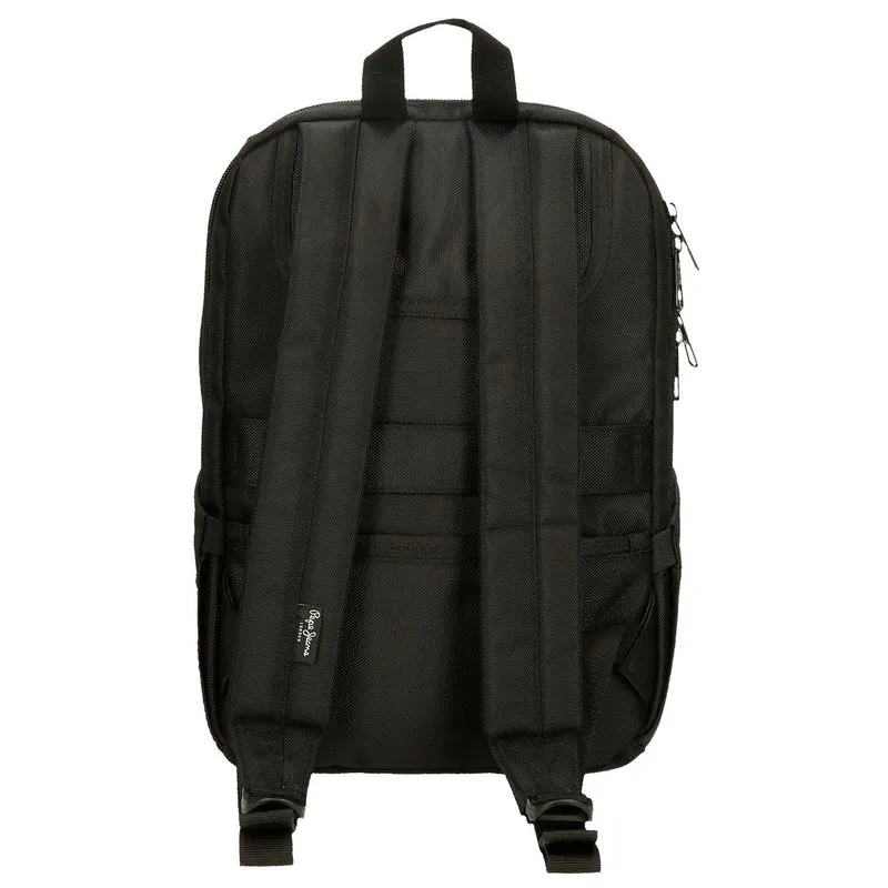 Mochila portaordenador 13,3" Pepe Jeans Bromley negro