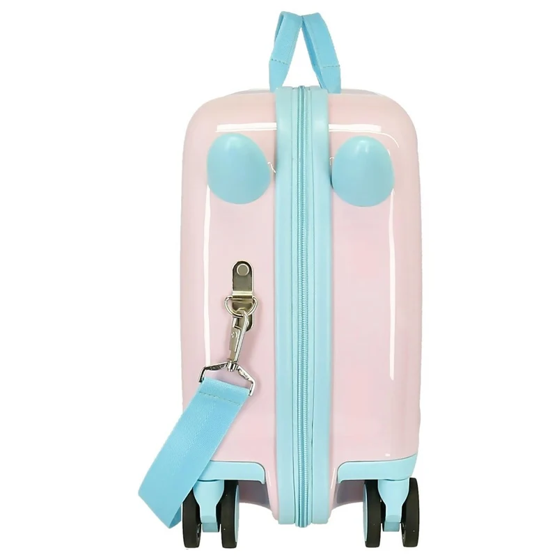 MALETA INFANTIL ROLL ROAD MY LITTLE TOWN 2 RUEDAS MULTIDIRECCIONALES ROSA CLARO