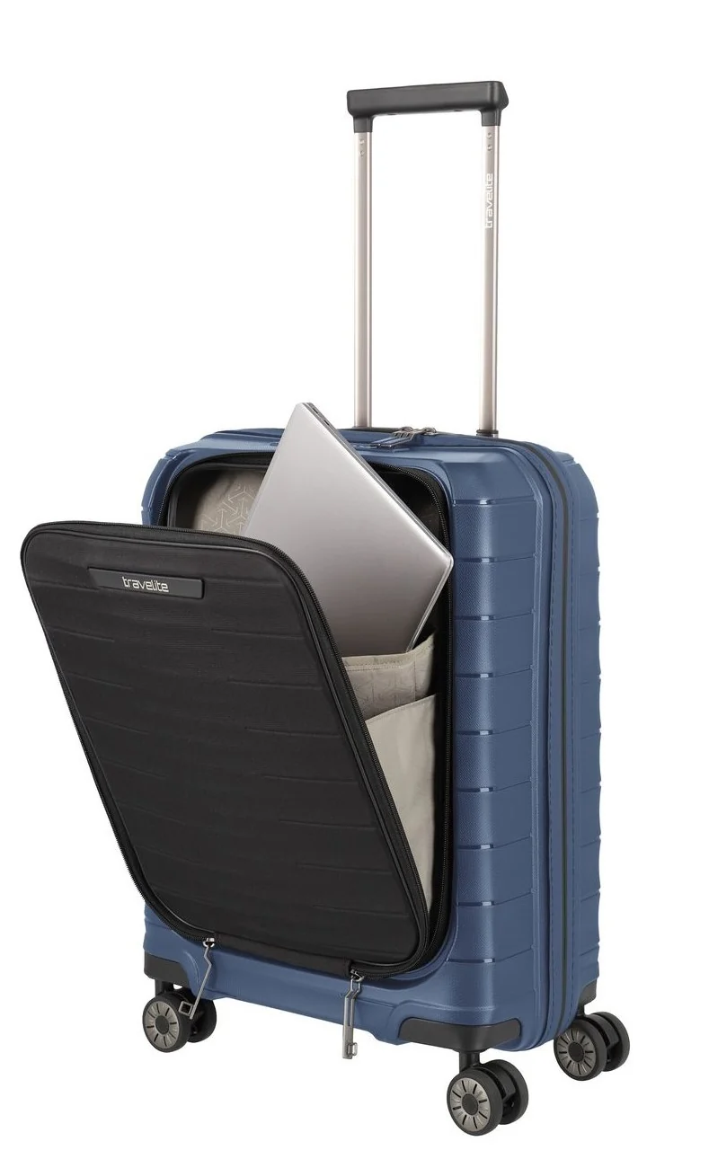 TRAVELITE MALETA DE CABINA MOOBY CON BOLSILLO PARA PC 55CM DE POLIPROPILENO RECICLADO