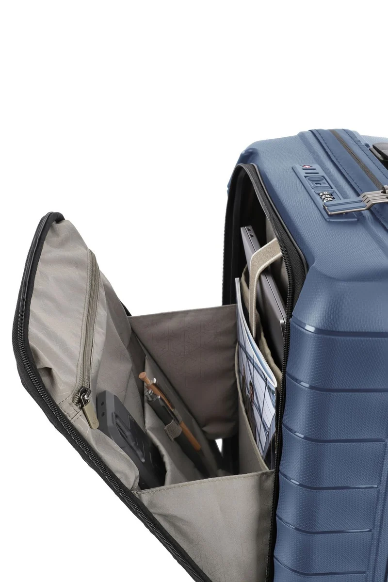 TRAVELITE MALETA DE CABINA MOOBY CON BOLSILLO PARA PC 55CM DE POLIPROPILENO RECICLADO