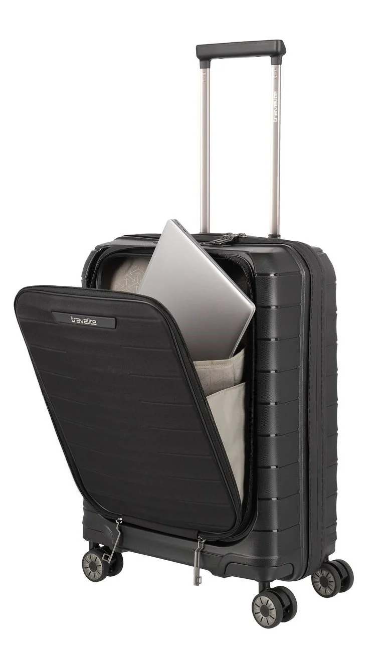 TRAVELITE MALETA DE CABINA MOOBY CON BOLSILLO PARA PC 55CM DE POLIPROPILENO RECICLADO