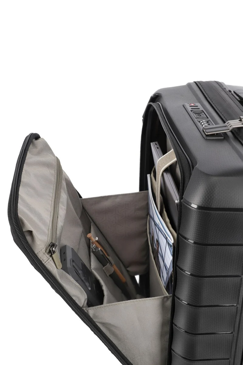 TRAVELITE MALETA DE CABINA MOOBY CON BOLSILLO PARA PC 55CM DE POLIPROPILENO RECICLADO