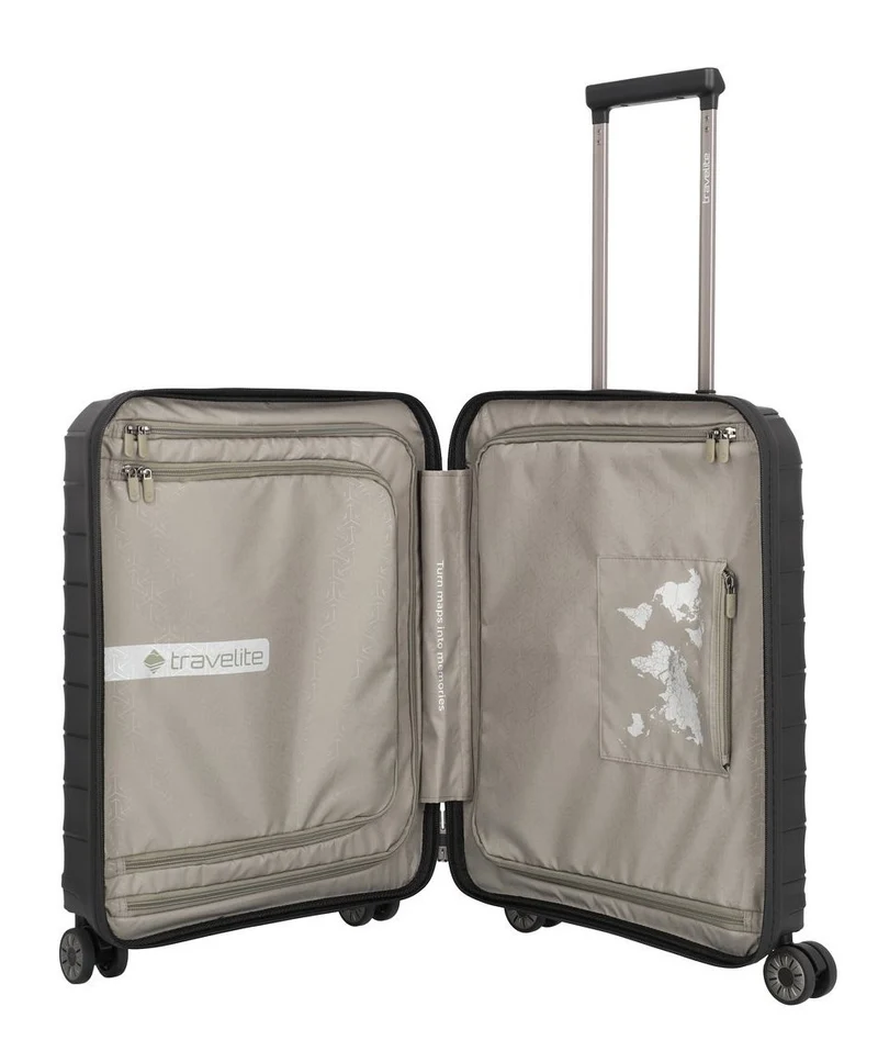 TRAVELITE MALETA DE CABINA MOOBY CON BOLSILLO PARA PC 55CM DE POLIPROPILENO RECICLADO