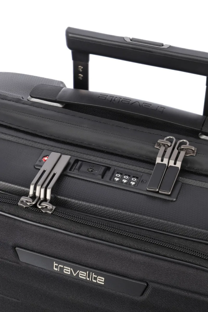 TRAVELITE MALETA DE CABINA MOOBY CON BOLSILLO PARA PC 55CM DE POLIPROPILENO RECICLADO