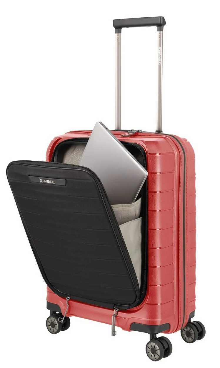 TRAVELITE MALETA DE CABINA MOOBY CON BOLSILLO PARA PC 55CM DE POLIPROPILENO RECICLADO