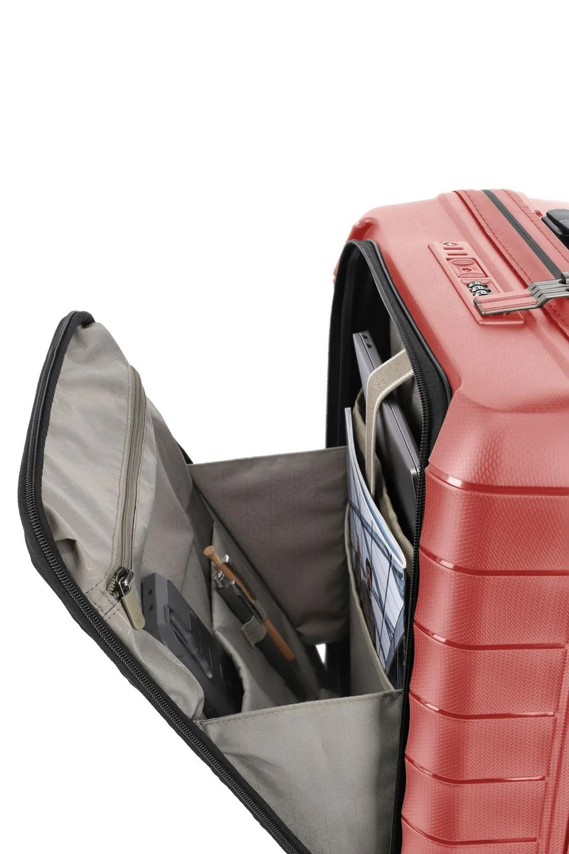 TRAVELITE MALETA DE CABINA MOOBY CON BOLSILLO PARA PC 55CM DE POLIPROPILENO RECICLADO