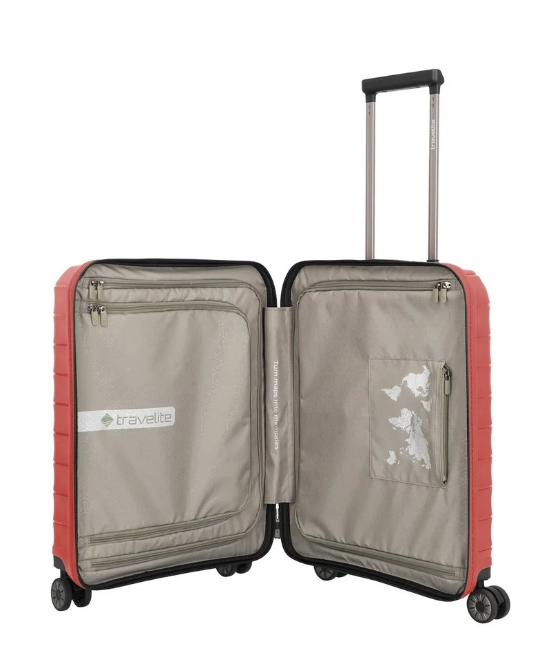 TRAVELITE MALETA DE CABINA MOOBY CON BOLSILLO PARA PC 55CM DE POLIPROPILENO RECICLADO