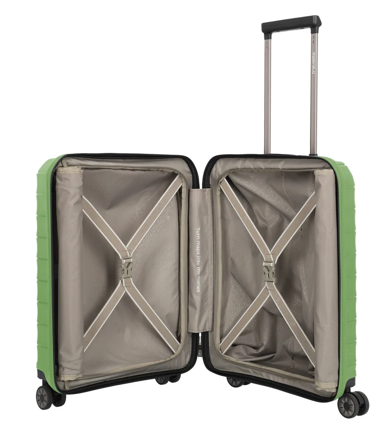 TRAVELITE MALETA DE CABINA MOOBY CON BOLSILLO PARA PC 55CM DE POLIPROPILENO RECICLADO