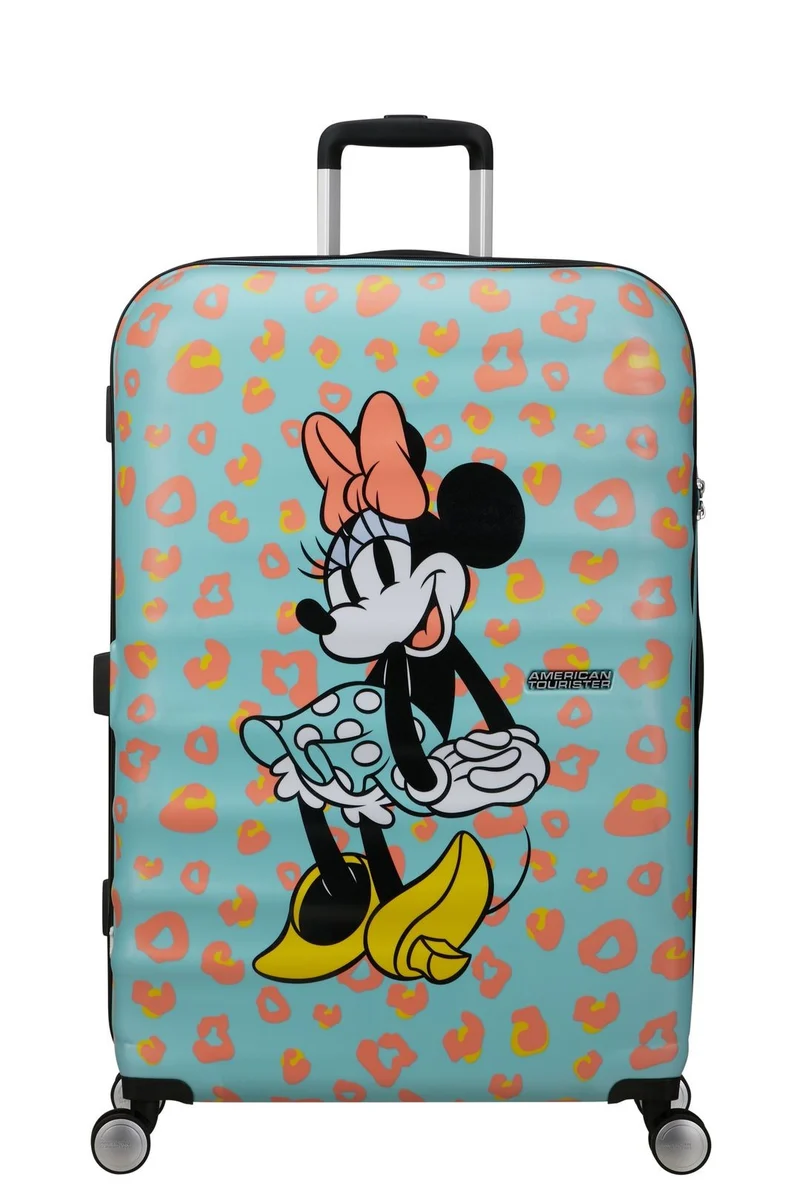 AMERICAN TOURISTER MALETA GRANDE MINNIE PASTEL DOT WAVEBREAKER 77CM