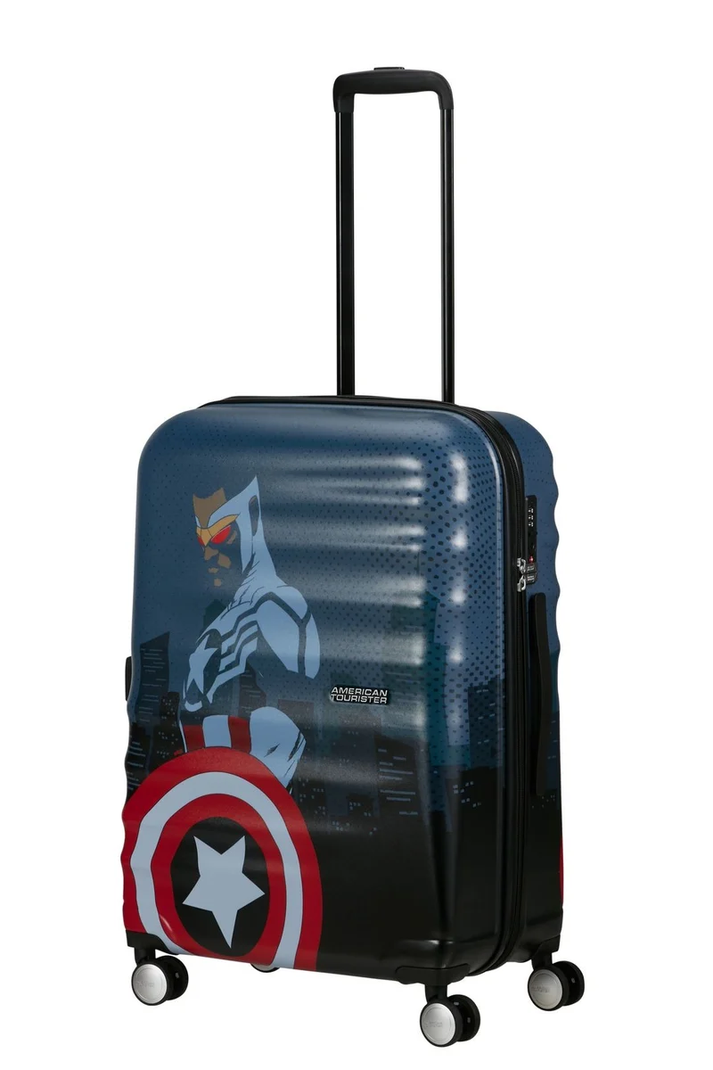 AMERICAN TOURISTER MALETA MEDIANA CAPTAIN AMERICA C WAVEBREAKER 67CM
