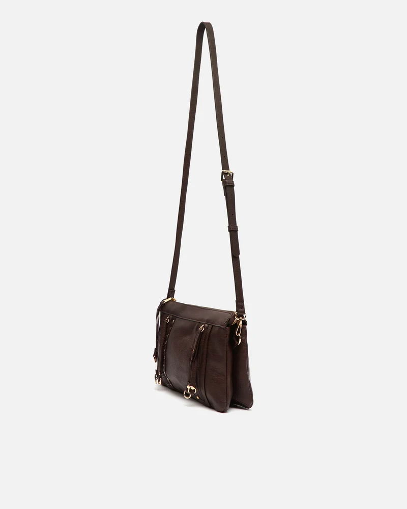 Nikasi bolso bandolera con detalles metálicos