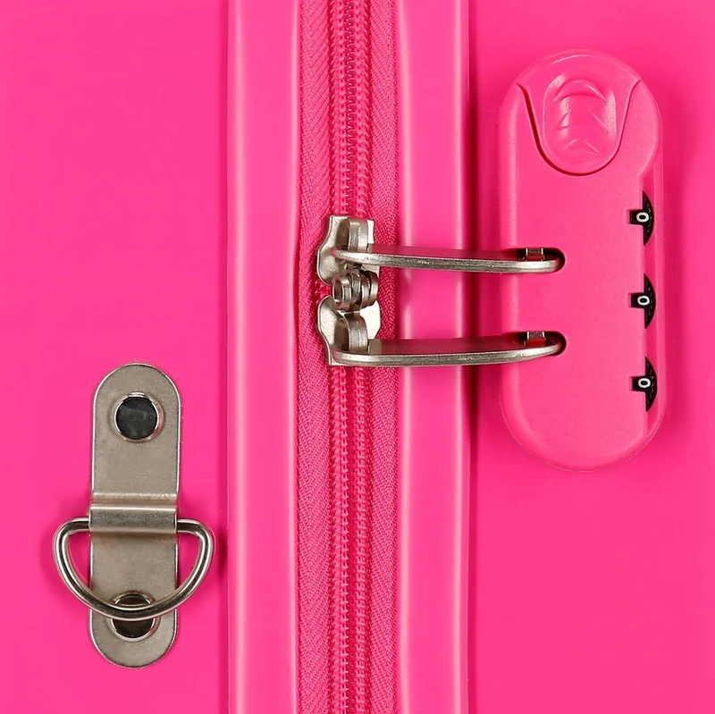 2189821 MALETA INF.ABS 4R.ARCOIRIS MOVOM ALWAYS SMILE FUCSIA