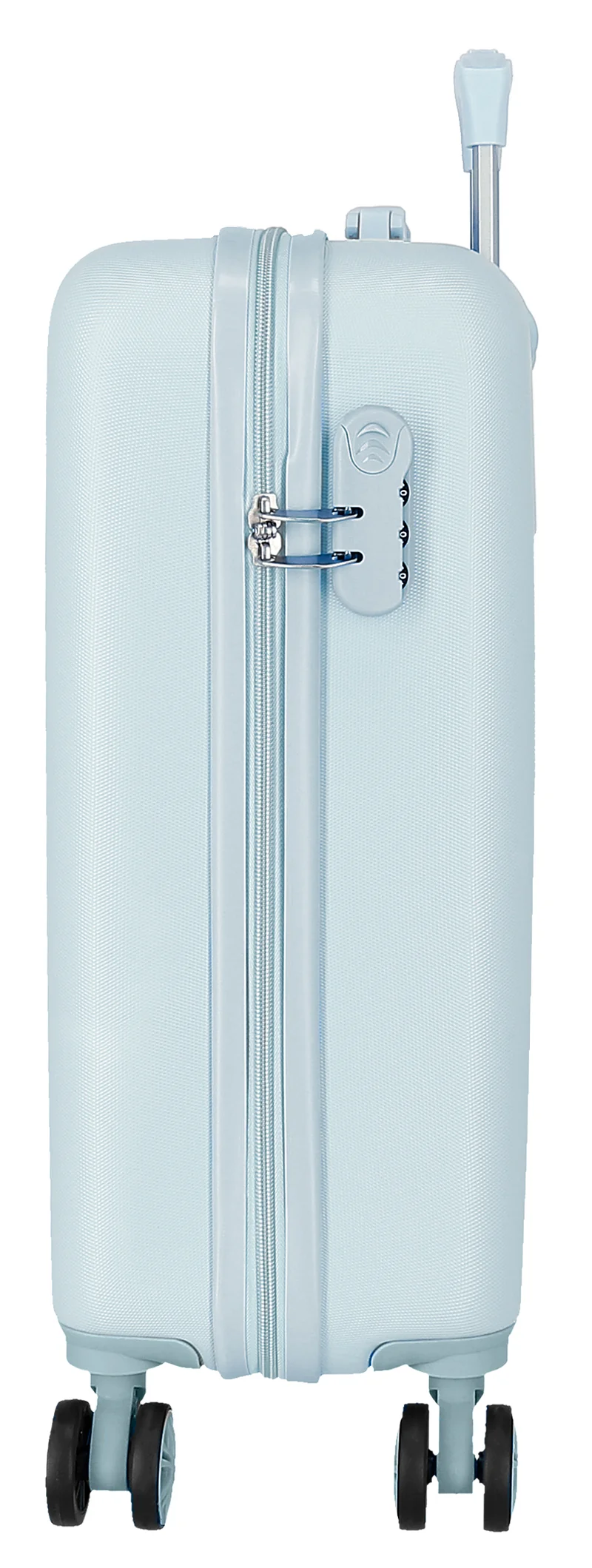 TROLLEY ABS 55CM.4R. POOH SWEET MOMENTS AZUL CLARO