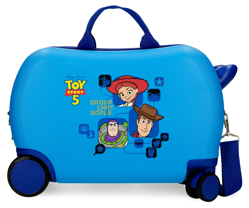 MALETA INF.ABS 4R.(2 MULTI.) 45CM. TOY STORY GROUP CHAT GOAL