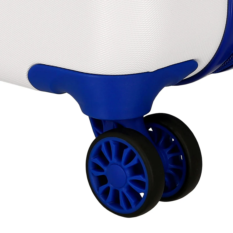 TROLLEY ABS 55CM.4R. WOODY AND FRIENDS BLANCO-AZUL