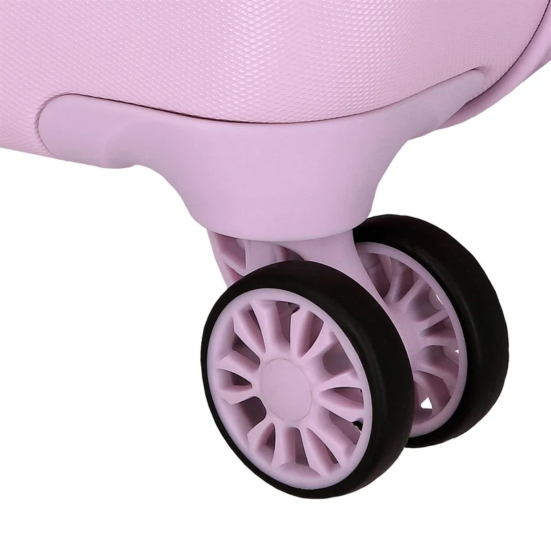 4331311 TROLLEY ABS 50 CM. 4R. FROZEN IN THIS TOGETHER LILA