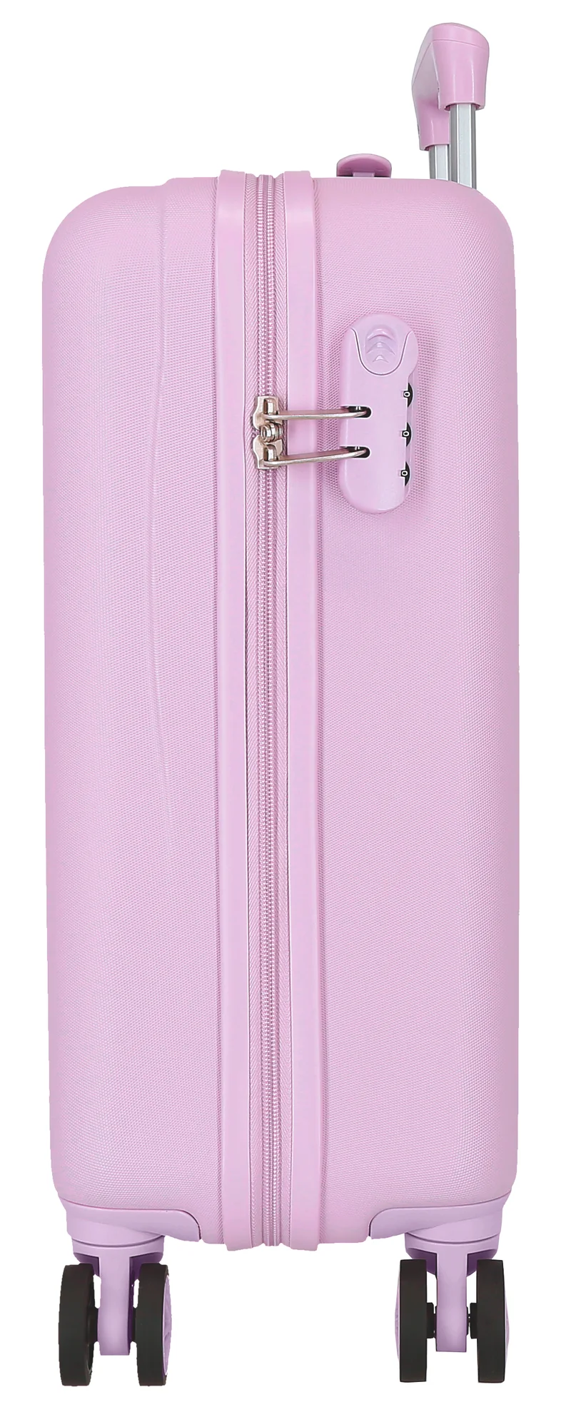 4331111 TROLLEY ABS 55CM. 4R. FROZEN IN THIS TOGETHER LILA