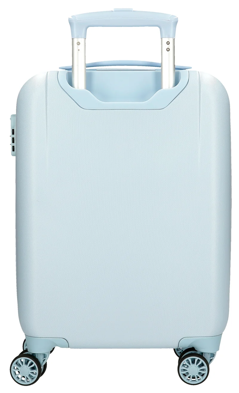 4341311 TROLLEY ABS 50 CM. 4R. FROZEN FOREVER AZUL CLARO