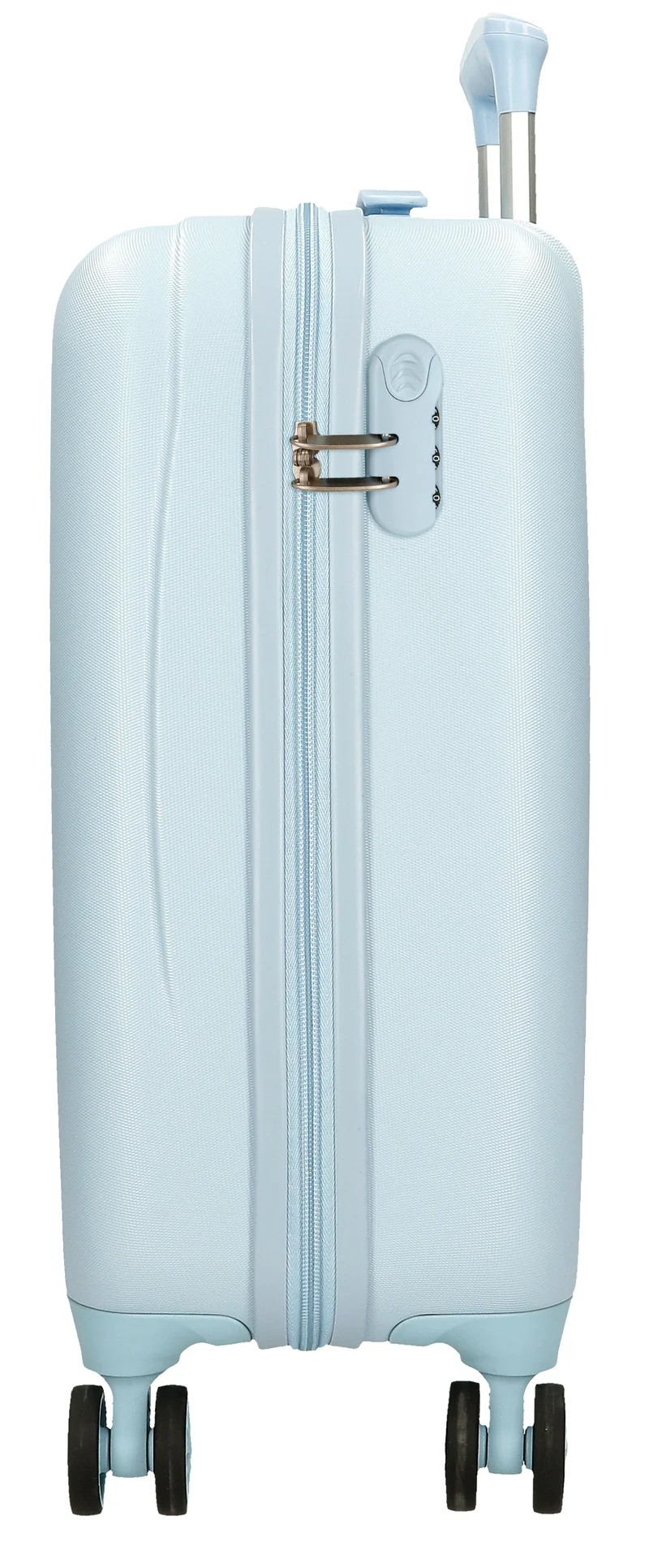 4341311 TROLLEY ABS 50 CM. 4R. FROZEN FOREVER AZUL CLARO