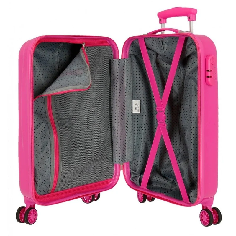 Maleta de Cabina Rígida Frozen Dream of Magic Fucsia