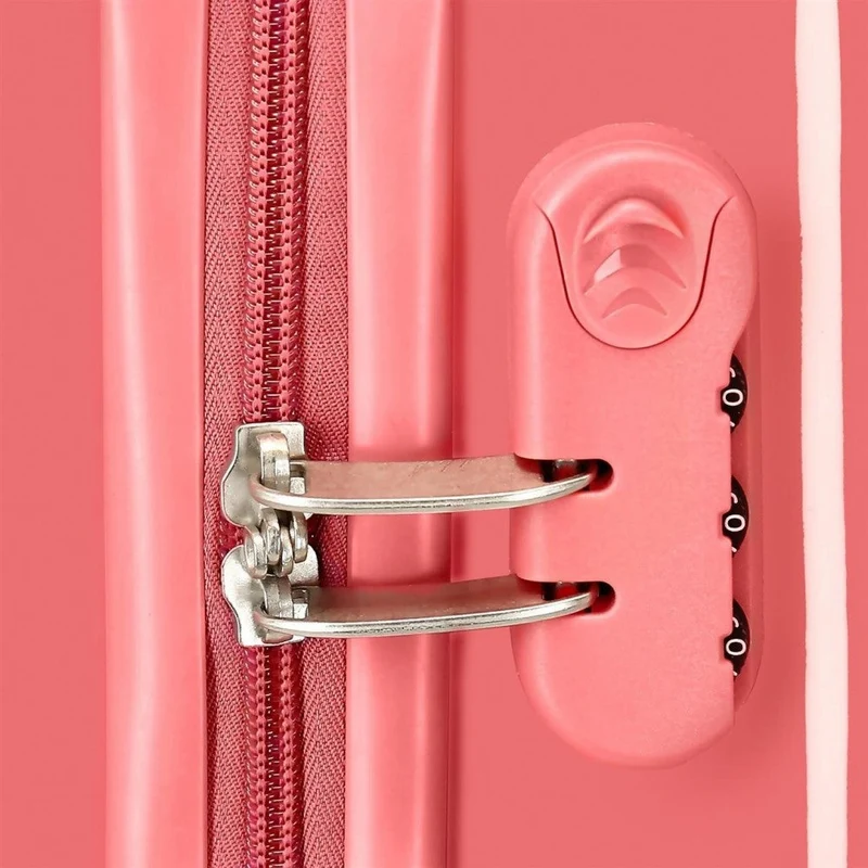 Maleta de cabina Minnie Loving Life rígida 55 cm coral