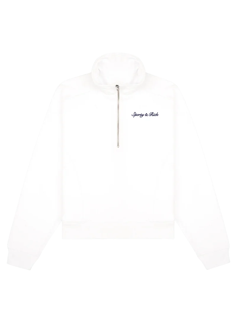 Sudadera Quarter Zip Syracuse Bordada