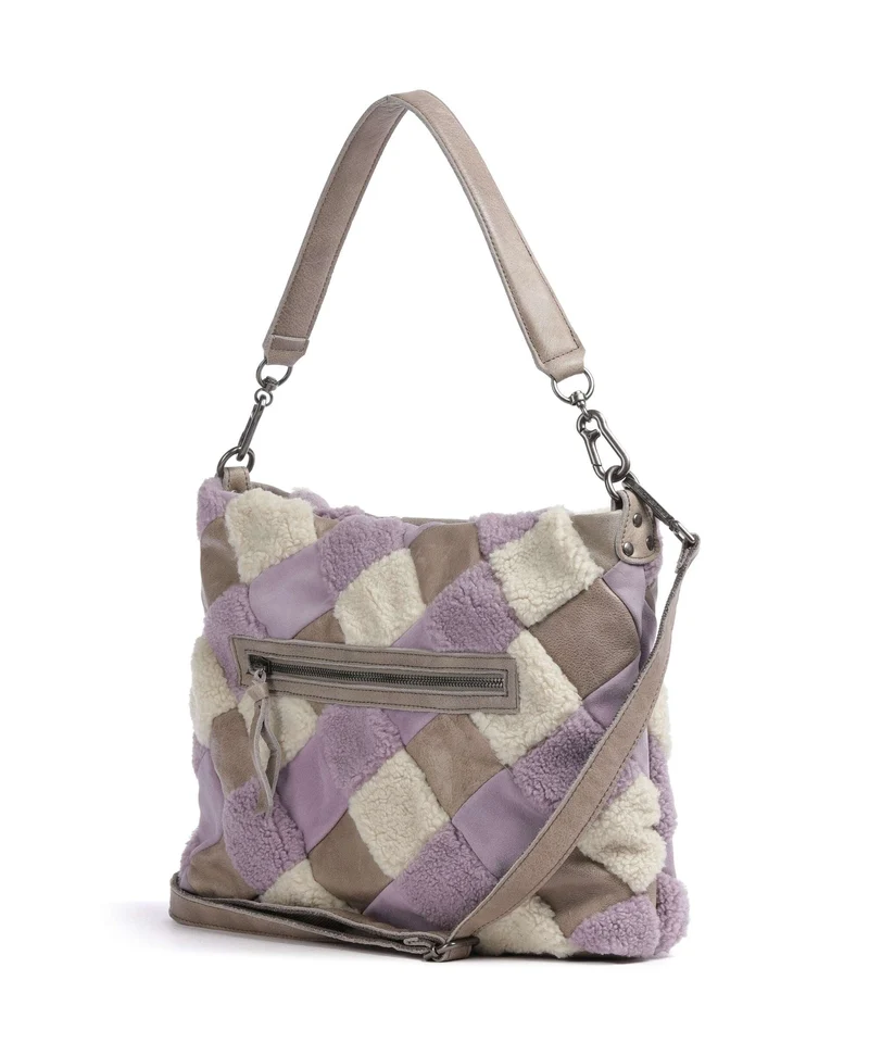 FredsBruder Check My Bag Bolso de hobo lavender teddy mix