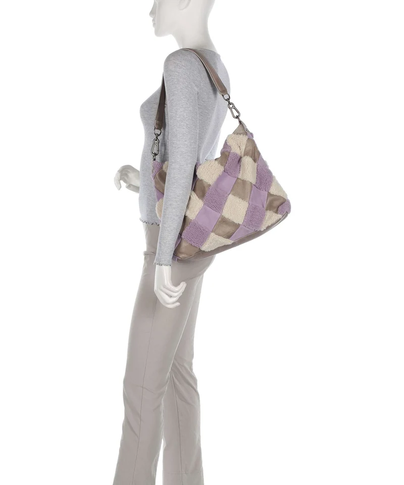 FredsBruder Check My Bag Bolso de hobo lavender teddy mix