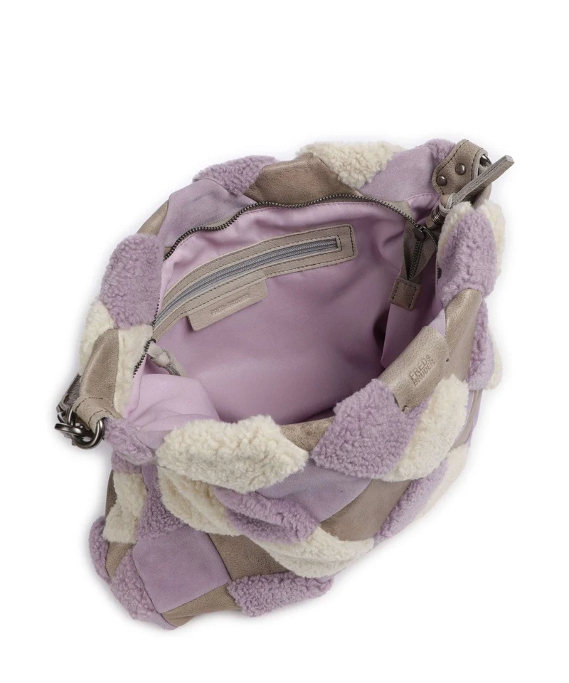 FredsBruder Check My Bag Bolso de hobo lavender teddy mix
